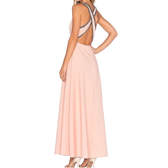 REVOLVE NBD Nightfalls Gown Beaded Long Dress New With Tags Size Small - Picture 3 of 12